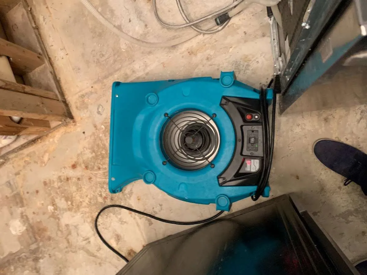 Air mover drying equipment for Mold Remediation & Removal in Broadview Heights
